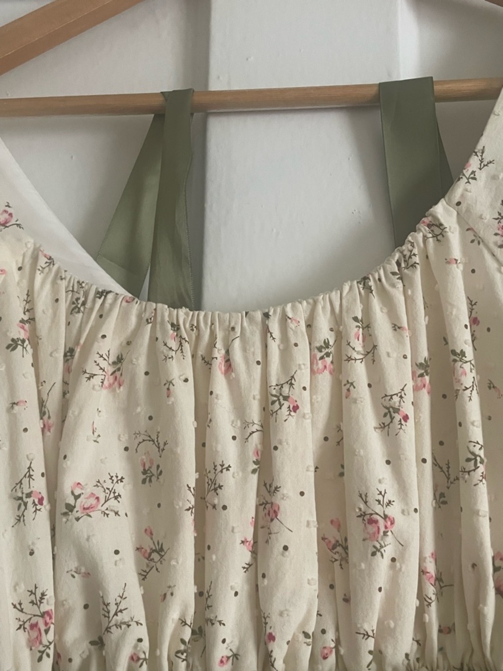 Nuoqi Regency Dresses for Women Floral Regency Era Dress - L - Picture 6 of 12